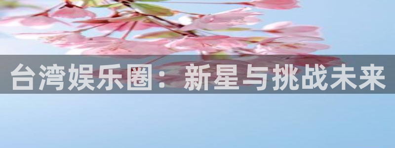 jdb电子招财猫爆率技巧：台湾娱乐圈：新星与挑战未来